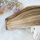Wholesale Cuticle Aligned European Virgin Remy hair machine weft Hair Extensions