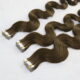 Ombre piano color wholesale bundles weft invisible unprocessed vendor tape hair extensions