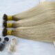 Wholesale Remy Human Nano Ring Brazilian Hair Extensions Two Tone Color Mixed