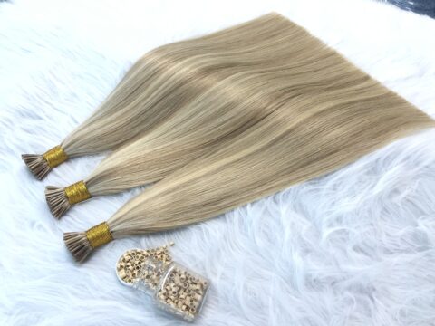 Factory direct Thick end i-tips wholesale india human i tip hair extension no machine
